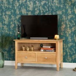 Bergen Tv Stands In Well Liked Bergen Oak Collection (Photo 1 of 10)
