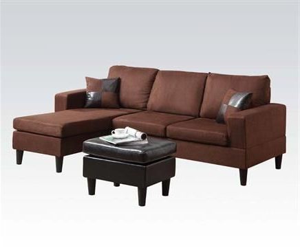 Best And Newest Clifton Reversible Sectional Sofas With Pillows With Acme Furniture Robyn Reversible Chaise Sectional And (Photo 6 of 10)