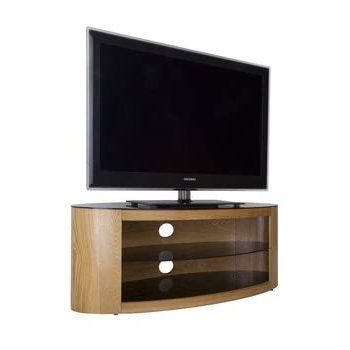 Best And Newest Fulton Oak Effect Corner Tv Stands Pertaining To Venetian Mirrored Corner Tv Cabinet: Amazon.co (View 9 of 10)