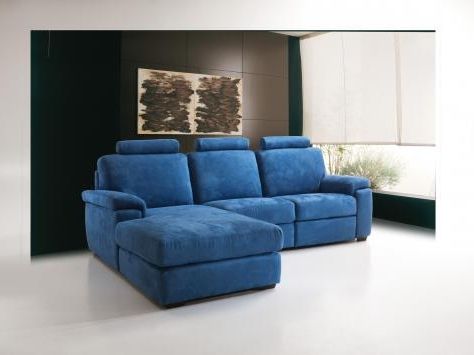 Bloutop Upholstered Sectional Sofas Regarding Fashionable Blue Reclining Sofa Get The Best Of 2018 Sofas Market Blue (Photo 4 of 10)