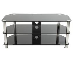 Chromium Tv Stands Inside Well Known Buy Avf Sdc1000cm Tv Stand – Black & Chrome (View 5 of 10)