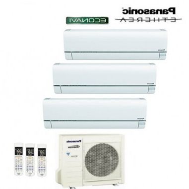 Climatizzatore Panasonic Trial Split Inverter Etherea Throughout Recent Puro White Tv Stands (View 9 of 10)