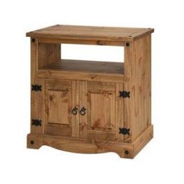 Current Corona Grey Corner Tv Stands Pertaining To Corona Tv Unit In Mexican Style Pine For Up To 37" Tvs (View 2 of 10)