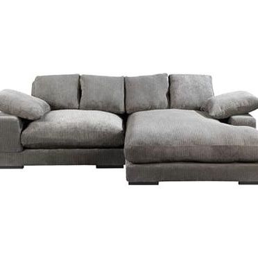 Current Plunge 2 Piece Sectional Sofa – Dark Grey In  (View 8 of 10)