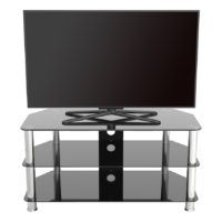 Current Sdc1000cm A: Classic – Corner Glass Tv Stand With Cable With Regard To Avf Group Classic Corner Glass Tv Stands (View 6 of 10)