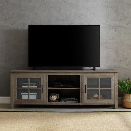 Delphi Grey Tv Stands Throughout Popular Manor Park Rustic Farmhouse Tv Stand For Tv's Up To  (View 4 of 10)