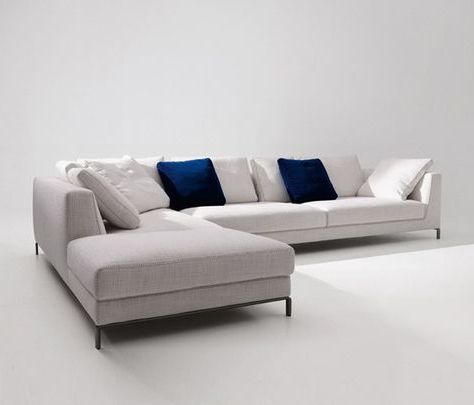 Dream Navy 3 Piece Modular Sofas Intended For Current Famille: Ray Fabricant: B&b Italia > Designer: Antonio (View 7 of 10)