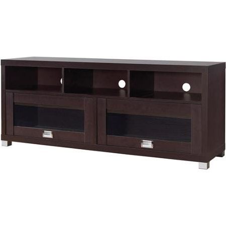 Durbin Espresso Tv Stand, For Tvs Up To 65" – Buy Online Within Newest Valenti Tv Stands For Tvs Up To 65" (Photo 9 of 10)