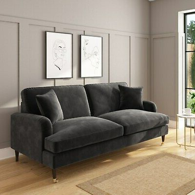 Ebay Intended For Gray Sofas (Photo 1 of 10)