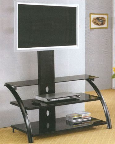 Edgeware Black Tv Stands With Well Liked Black Tv Stand Co  (View 3 of 10)