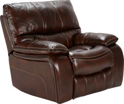 Expedition Brown Power Reclining Sofas In Most Popular Cindy Crawford Home Gianna Brown Leather Power Recliner (View 5 of 10)