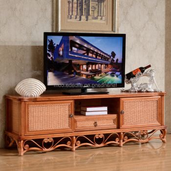Fashionable 2015 High Quality Indoor Vintage Cane Low Tv Unit Within Owen Retro Tv Unit Stands (View 8 of 10)