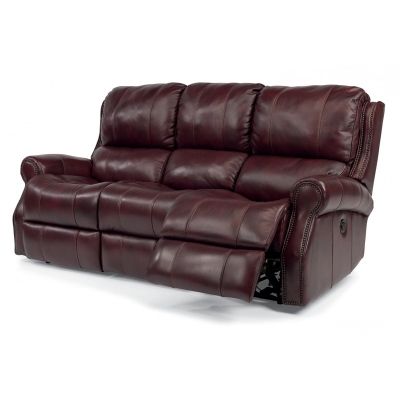 Fashionable Flexsteel 1533 62p Miles Leather Power Reclining Sofa With Charleston Power Reclining Sofas (View 2 of 10)