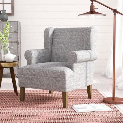 Fashionable Laurel Gray Sofas Intended For Laurel Foundry Modern Farmhouse Meade Emerson Wingback (View 7 of 10)