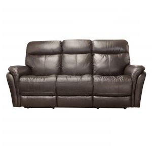 Fashionable Raven Power Reclining Sofas In Zoey Brown Power Reclining Sofa With Power Headrest (View 8 of 10)