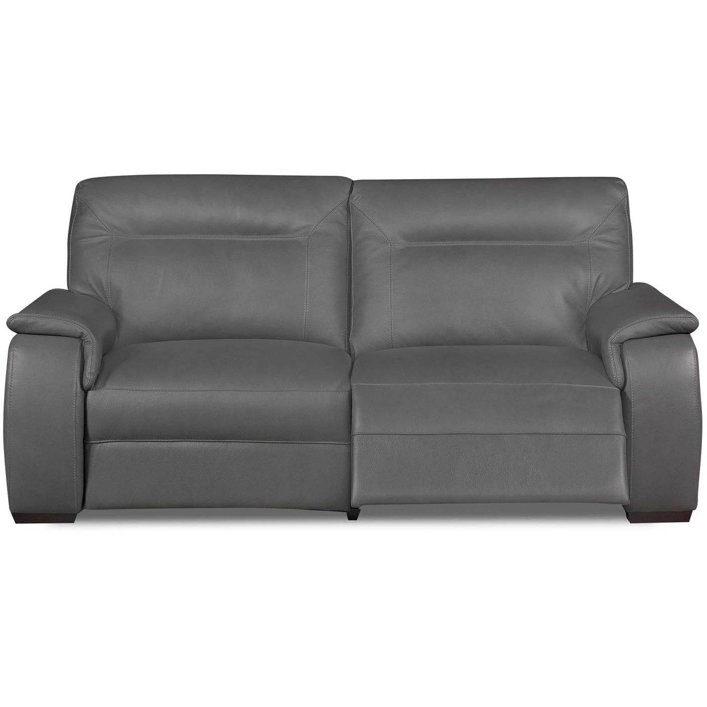Favorite Nolan Leather Power Reclining Sofas For Palmer Gray Leather Power Dual Reclining Sofa & Loveseat (View 2 of 10)