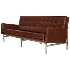 Florence Mid Century Modern Right Sectional Sofas Cognac Tan For Most Current Florence Knoll Sofas – 60 For Sale At 1stdibs (Photo 3 of 10)