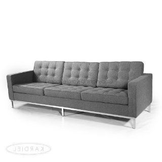 Florence Mid Century Modern Right Sectional Sofas Within Favorite Florence Knoll 3 Seat Sofa Chair Cashmere Wool Mid Century (View 2 of 10)