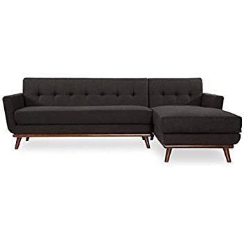 Florence Mid Century Modern Velvet Left Sectional Sofas Within Most Current Amazon: Kardiel Jackie Mid Century Modern Classic Sofa (Photo 2 of 10)
