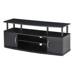 Furinno Jaya Large Entertainment Center Tv Stands With Most Up To Date Monarch Specialties Inc (View 3 of 10)
