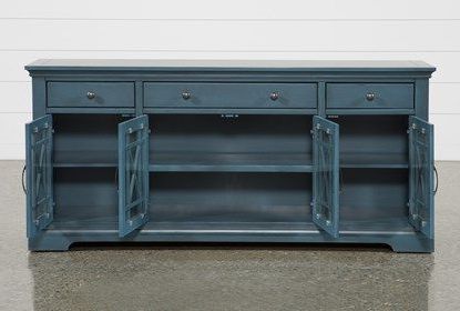 Glass Tv Stands For Tvs Up To 70" With Regard To Current Belle Blue 70 Inch Tv Stand With Glass Doors (View 9 of 10)