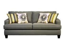 Gneiss Modern Linen Sectional Sofas Slate Gray With Popular Sofas (View 8 of 10)
