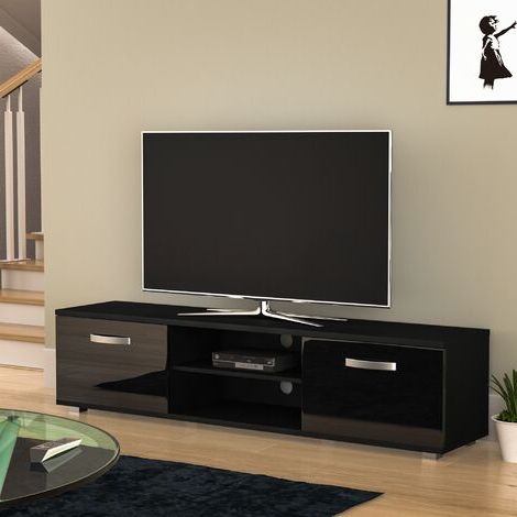Hannu Tv Media Unit White Stands With Regard To Most Up To Date Tv Stands (Photo 1 of 10)