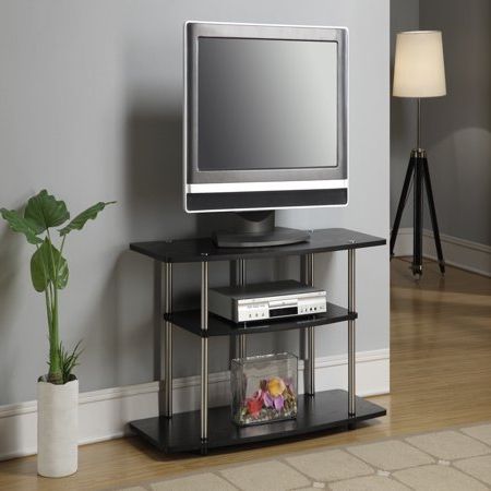 Harbor Wide Tv Stands Inside Trendy Convenience Concepts Designs2go No Tools 3 Tier Wide Tv (View 4 of 10)