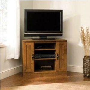 Hex Corner Tv Stands For Popular Corner Tv Stand Modern Small Entertainment Center Wooden (View 9 of 10)