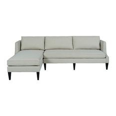 Featured Photo of 10 Collection of Florence Mid Century Modern Right Sectional Sofas Cognac Tan