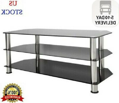 Latest Avf Group Classic Corner Glass Tv Stands Intended For Avf Group Classic Corner Glass Tv Stand For Up To  (View 8 of 10)