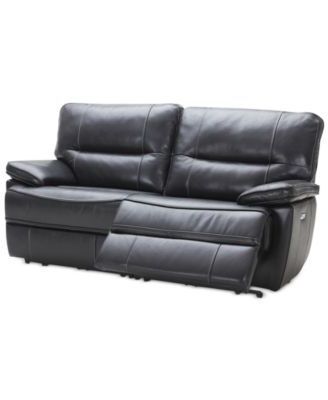 Latest Garraway 2 Pc. Leather Sectional Sofa With 2 Power Intended For Nolan Leather Power Reclining Sofas (Photo 9 of 10)