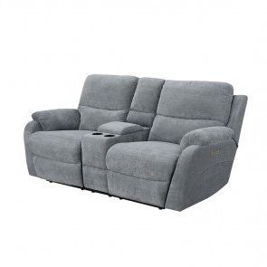 Latest Ledger Durablend – Scarlett Reclining Loveseat Signature Inside Contempo Power Reclining Sofas (View 9 of 10)