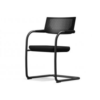 Latest Vitra Visavis 2 Meeting Chair Intended For Antonio Light Gray Leather Sofas (View 3 of 10)