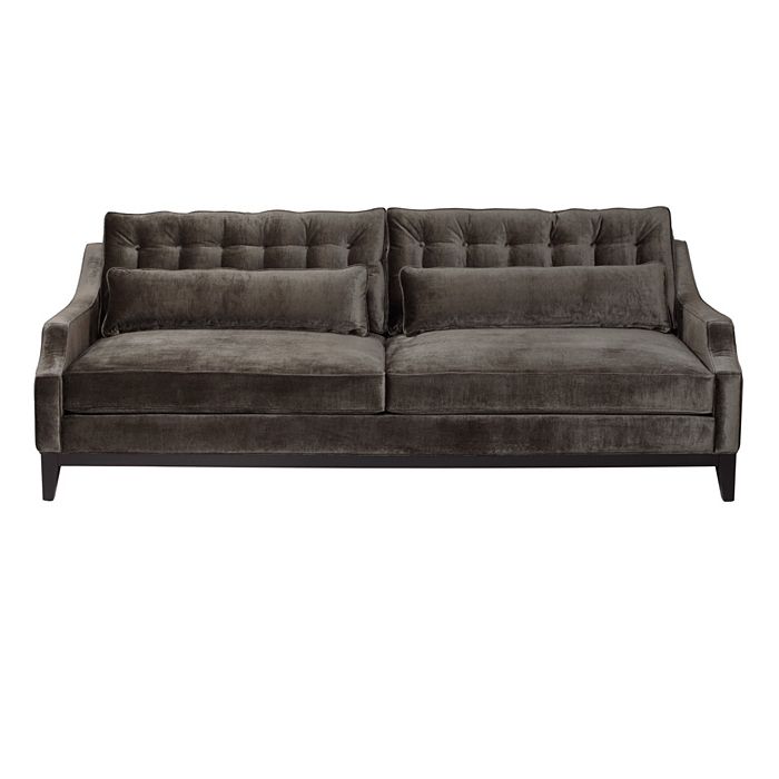 Latest Wide Seat Sofa – Ideas On Foter With Element Left Side Chaise Sectional Sofas In Dark Gray Linen And Walnut Legs (Photo 9 of 10)