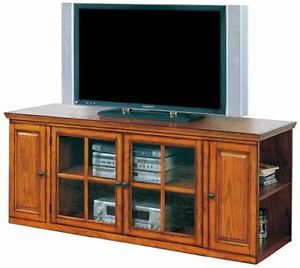 Leick Furniture 88162 Riley Holliday Tv Stand 62 Inch Inside Famous Dillon Tv Stands Oak (Photo 3 of 10)