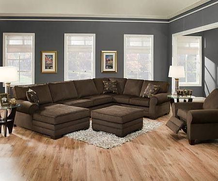 Living Room Ideas Inside Popular Molnar Upholstered Sectional Sofas Blue/gray (Photo 10 of 10)