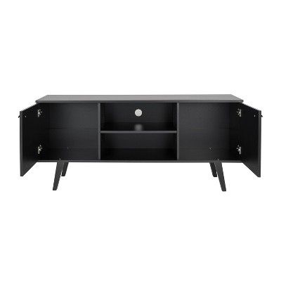 Modern Tv Within 2018 Prepac Milo Mid Century Modern 56" Tv Console Stands (Photo 1 of 10)