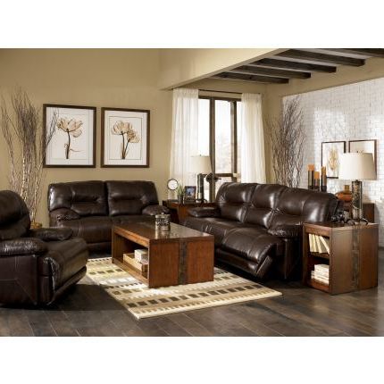 Most Current Bromley 2 Piece Power Reclining Living Room Set In Brown Intended For Titan Leather Power Reclining Sofas (Photo 9 of 10)