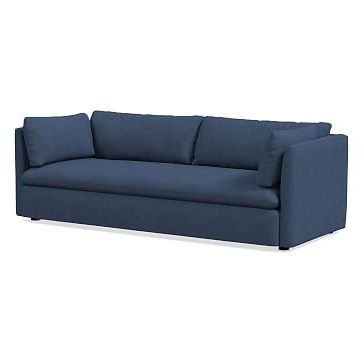 Most Current Shelter 92" Sofa, Performance Yarn Dyed Linen Weave Inside Setoril Modern Sectional Sofa Swith Chaise Woven Linen (Photo 2 of 10)
