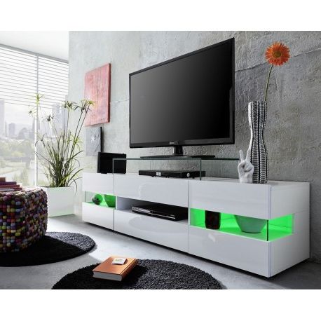 Most Recent 57'' Led Tv Stands Cabinet With Regard To Sonic – Tv Stand With Optional Led Lights – Tv Stands (View 3 of 10)
