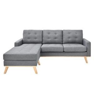 Most Recent Ac Pacific Shelby Collection Grey Mid Century Modern Within Dulce Mid Century Chaise Sofas Light Gray (View 3 of 10)