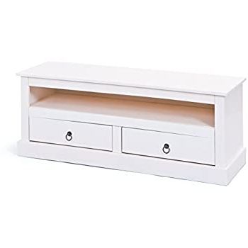 Most Recent Farrow White 90cm Tv Stand – Small Painted Media Unit Inside Edgeware Small Tv Stands (View 8 of 10)