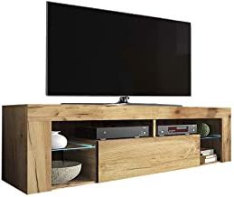 Most Recently Released Amazon.co.uk: Oak Tv Cabinet Inside Lancaster Corner Tv Stands (Photo 8 of 10)