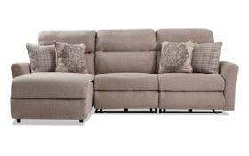 Most Recently Released Charleston 3 Piece Left Arm Facing Power Reclining Pertaining To Contempo Power Reclining Sofas (View 5 of 10)