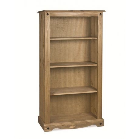 Most Recently Released Corona Medium 3 Shelf Bookcase – J&b Furniture With Corona Small Tv Stands (View 5 of 10)