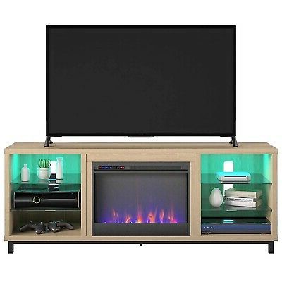 Most Up To Date Ameriwood Home Lumina Fireplace Tv Stand For Tv Up To 70 Pertaining To Harbor Wide Tv Stands (View 7 of 10)