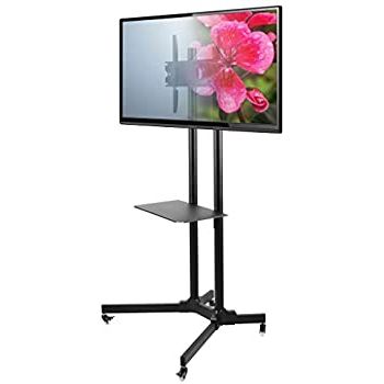 Mount Factory Rolling Tv Stands With Newest Amazon: Peerless Universal Rolling Cart For 32 –  (View 3 of 10)