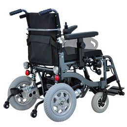 Newest Aluminum Power Wheelchair W/suspension Power Wheelchairs Pertaining To Walker Gray Power Reclining Sofas (View 8 of 10)