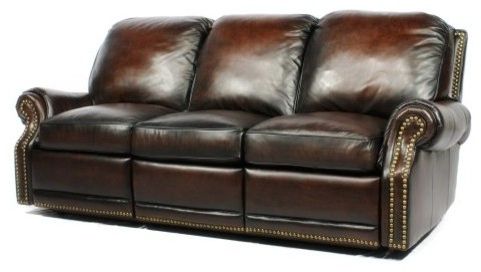 Newest Barcalounger Premier Reclining Sofa – Coffee – Traditional Throughout Charleston Triple Power Reclining Sofas (View 10 of 10)